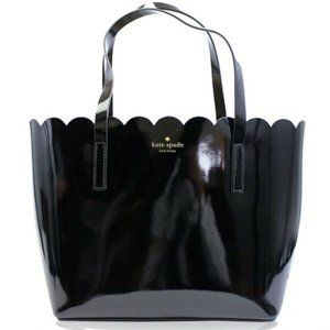 Kate Spade New York Patent Leather Scallop Tote